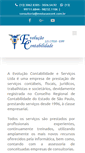 Mobile Screenshot of evolucaocont.com.br